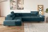 Stylefy Marokko Ecksofa Türkis Strukturstoff INARI Links Bild 3