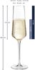 Leonardo PUCCINI Sektglas 0,1 l geeicht 6er Set "Gastro-Edition" Bild 2