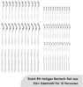 Karaca Besteck-Set Karaca Stark Besteckset für 12 Personen 84-teilig Edelstahl Silber (84-tlg), 12 Personen, 316+ Edelstahl, bruchfest rostfrei Bild 2