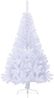 vidaXL Künstlicher Halb-Weihnachtsbaum mit Ständer Weiß 150 cm PVC 328418 Bild 3