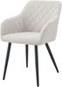 Stuhl 2er Set Oslo Stühle in Creme - gemütliches Design - Top Qualität B/H/T: 56x83x60 cm Bild 4