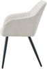 Stuhl 2er Set Oslo Stühle in Creme - gemütliches Design - Top Qualität B/H/T: 56x83x60 cm Bild 5