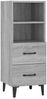 Sideboard Grau Sonoma 34,5 x 34 x 90 cm Holzwerkstoff [817418] Bild 2