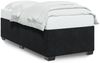 vidaXL Bettgestell Schwarz 90x190 cm Samt 3284603 Bild 2