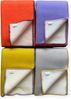 WoolOnly Doubleface Wendedecke Plaid aus norwegischer Wolle 130x200cm, Neon Orange Bild 5