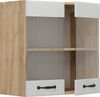 Küchenglasschrank R-Line Weiß Landhaus 60 cm Vicco Bild 4