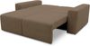 DOMO. collection Sofa 700 029, 2-Sitzer Couch mit Schlaffunktion und Federkernpolsterung, lose Rückenkissen, Polstergarnitur, 192 x 116 x 85 cm (BxTxH), taupe Bild 4