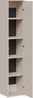 Wohnwand Poksin I (Farbe: Cashmere / Schwarz) Bild 5