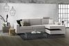 Dmora Sofa mit Halbinsel Assobasso, Ecksofa, Sofa mit Stauraum-Halbinsel rechts, schmale Armlehnen, 100 % Made in Italy, 260 x 95 x 90 cm, Grau Bild 4
