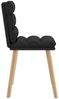 vidaXL Esszimmerstühle 6 Stk. Schwarz Stoff 3315665 Bild 5