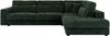 Freistehendes Ecksofa mit lose Kissen, L-form - SAVONA - rechts - Grün Cord Bild 5
