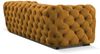 Sofa Designersofa NATALIE 4-Sitzer in Stoff Riviera Goldgelb Bild 4