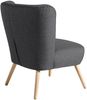 Sessel Kassi Bezug Flachgewebe Buche natur / graphit 22355 Bild 5