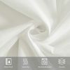 Furlinic Duschvorhang Antischimmel Polyester Beige 90x180 Eck Badewanne Bild 4