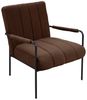 SVITA Loungesessel KYLE, Loungestuhl, Teddy-Boucle, Braun Bild 5