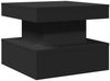 vidaXL Couchtisch mit LED-Leuchten Schwarz 50x50x40 cm 839841 Bild 3