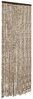 vidaXL Fliegenvorhang Beige und Braun 90x200 cm Chenille 377388 Bild 2