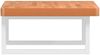 vidaXL Waschbeckenregal Wandmontage Stahl und Massivholz Buche 3302428 Bild 5