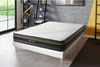 Matratze ACTIVE 120x210 cm + Bettgestell mit Lattenrost, H4, Memory-Schaum, Höhe: 24 cm, Weiß Bild 1