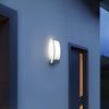 Außenwandleuchte L 22 anthrazit, E27-Fassung, max. 60 W, Edelstahlblende, IP44 Bild 2