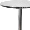 Bistro Stehtisch aus Aluminium, rund, H 110 cm Bild 3