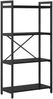 vidaXL Bücherregal Schwarz Eichen-Optik 60 x 30 x 120 cm Holzwerkstoff 868389 Bild 2