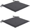vidaXL Klappbare Gartenstühle 2 Stk. mit Sitzkissen Massivholz Akazie 3064482 Bild 4