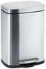 WENKO Edelstahl Kosmetik Treteimer Leno, Easy-Close 5 Liter Bild 4