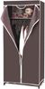 Kleiderschrank Textilschrank Garderobenschrank Stoffschrank mit Kleiderstange 75x50x170cm Bild 3