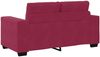 vidaXL Zweisitzer-Sofa Weinrot 160 cm Samt 4105114 Bild 4