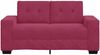 vidaXL Zweisitzer-Sofa Weinrot 160 cm Samt 4105114 Bild 2