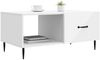 vidaXL Couchtisch Weiß 90 x 50 x 40 cm Holzwerkstoff 894955 Bild 2