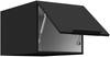 Aufsatzschrank Hochschrank 40 cm SIENA Schwarz Küchenzeile Küchenblock Küche Bild 2