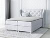 Boxspringbett Bakarat, Grau, 200x200 cm Bild 2