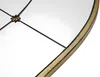Vente-unique - PALMYRE Spiegel GlasMetall Gold - B 2 cm x H 150 cm x L 80 cm Bild 4