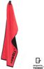 Stryve 'Towell +' Sporthandtuch mit integrierter Tasche, Baumwolle Rot/Schwarz, 40 x 90 cm Bild 2