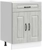vidaXL Küchenunterschrank Kalmar Grau Sonoma Holzwerkstoff 853493 Bild 2