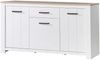 Sideboard >Chelles< in Weiß matt - 161,4x95,7x42,2cm (BxHxT) Bild 5