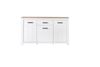 Sideboard >Chelles< in Weiß matt - 161,4x95,7x42,2cm (BxHxT) Bild 4