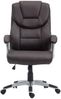CLP Bürostuhl ergonomisch Texas, Modern drehbar und höhenverstellbar, Kunstleder,braun Bild 3
