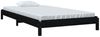 Stapelbett Schwarz 80x200 cm Massivholz Kiefer [820401] Bild 3
