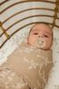 Meyco Baby Branches Pucktuch Gefüttert - Sand - 0- Bild 2