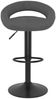 vidaXL Barhocker 2 Stk. Dunkelgrau Samt 333270 Bild 4