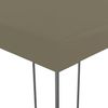 vidaXL Gartenzelt mit LED-Lichterkette 3x3 m Taupe 3070309 Bild 5