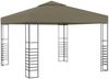vidaXL Gartenzelt mit LED-Lichterkette 3x3 m Taupe 3070309 Bild 3