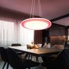 LED Hängelampe, RGB im Rahmen, dimmbar Fernbedienung, H 120 cm Bild 3