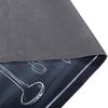vidaXL Küchen Teppich Schwarz 180 x 60 cm Samt 42013431 Bild 4