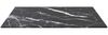 vidaXL Tischplatte Schwarz 50x50 cm 6 mm Hartglas in Marmoroptik 322270 Bild 3