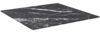 vidaXL Tischplatte Schwarz 50x50 cm 6 mm Hartglas in Marmoroptik 322270 Bild 2