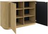 Selsey 'Coru' – Sideboard 2-türig, Eiche Cremona Torro, 140 cm Bild 4